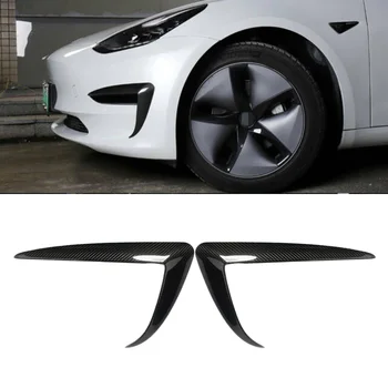 Carbon Fiber Style Front Fog Light Eyebrow Cover Trim Car Protector For Tesla 3 2017-2020
Carbon Fiber Style Front Fog Light Eyebrow Cover Trim Car Protector For Tesla 3 2017-2020