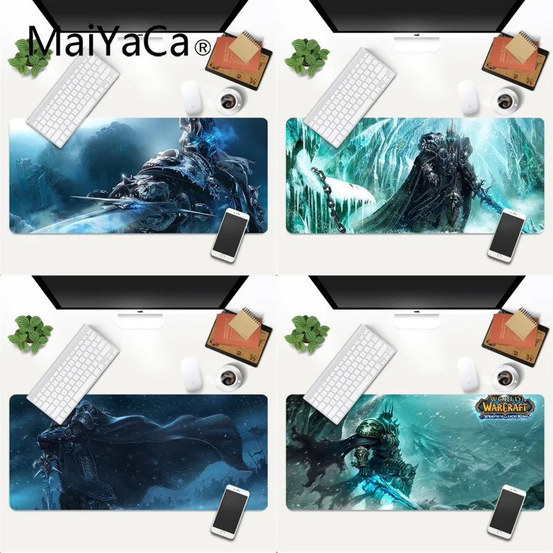 Wrath of the Lich King Lock Edge Speed Control Laptop Keyboard Mat Gaming Mouse Mat xl xxl 800x300mm for Lol world of warcraft
Wrath of the Lich King Lock Edge Speed Control Laptop Keyboard Mat Gaming Mouse Mat xl xxl 800x300mm for Lol world of warcraft