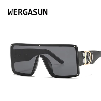 WERGASUN 2020 Newest Design Big Frame Oversized Sunglasses Women Luxury Brand Large Flat Top Sun Glasses Trendy Square Gradient
WERGASUN 2020 Newest Design Big Frame Oversized Sunglasses Women Luxury Brand Large Flat Top Sun Glasses Trendy Square Gradient