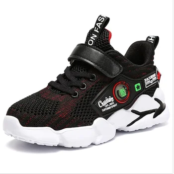 New Kids Sneakers Boys Fashion Running Shoes Girls Breathable Mesh Flying Knit Soft Lightweight Children Casual Shoes 
New Kids Sneakers Boys Fashion Running Shoes Girls Breathable Mesh Flying Knit Soft Lightweight Children Casual Shoes