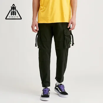 Dongyu men's 2020 summer casual pants men's workwear men's multi-bag pants elastic waist lace-up washing pants
Dongyu men's 2020 summer casual pants men's workwear men's multi-bag pants elastic waist lace-up washing pants