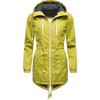 Women's Hooded Jacket with Drawstring Zipper Coat Solid Color Pocket Jacket Turn-down Collar Loose Casual Puff Sleeve Full Piece
Women's Hooded Jacket with Drawstring Zipper Coat Solid Color Pocket Jacket Turn-down Collar Loose Casual Puff Sleeve Full Piece