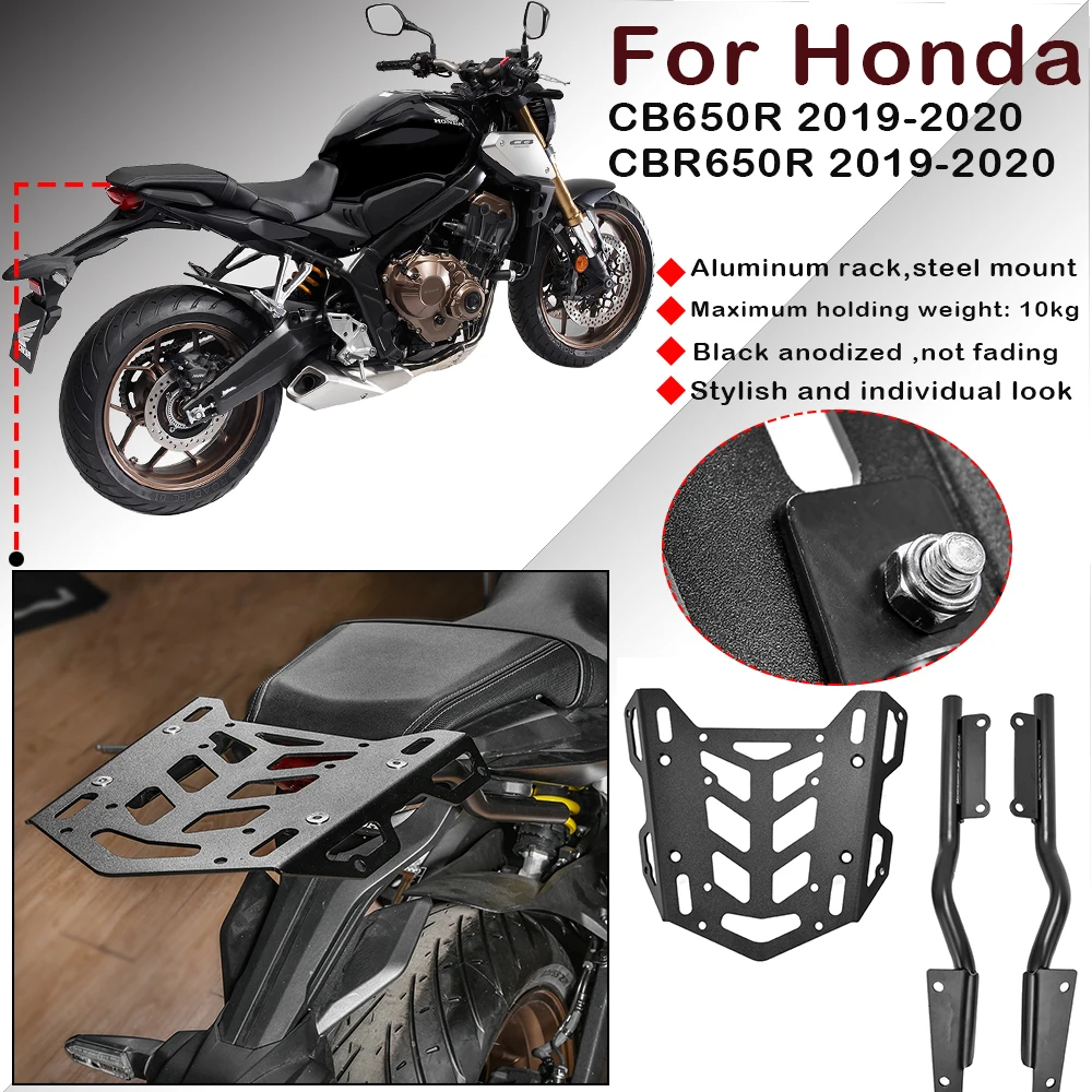 Кронштейн для багажника мотоцикла для Honda CB650R CBR650R CB 650 R CBR 650R 19 2020, задняя седельная сумка
Кронштейн для багажника мотоцикла для Honda CB650R CBR650R CB 650 R CBR 650R 19 2020, задняя седельная сумка