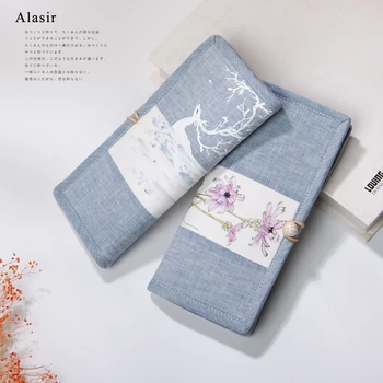 Alasir Hand-painted Wallet Vintage Fashion Bag Cotton and Linen Women Card Holder Chinese Style Desinger Blue Purses
Alasir Hand-painted Wallet Vintage Fashion Bag Cotton and Linen Women Card Holder Chinese Style Desinger Blue Purses