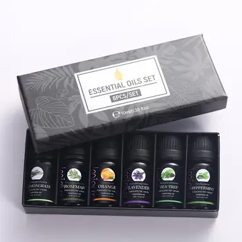 IMIEUX 10ml 6pcs/kit Gift Set Pure Essential Oils Aromatherapy Diffusers Lavender Tea Tree Lemongrass Orange Peppermint Rosemary
IMIEUX 10ml 6pcs/kit Gift Set Pure Essential Oils Aromatherapy Diffusers Lavender Tea Tree Lemongrass Orange Peppermint Rosemary