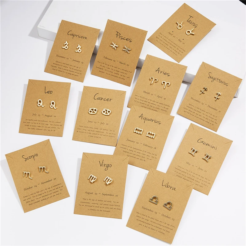 DoreenBeads 12 Styles Constellation Stud Earrings For Women Jewelry Female Astrology Aries Zodiac Sign Earrings Birthday Gift
DoreenBeads 12 Styles Constellation Stud Earrings For Women Jewelry Female Astrology Aries Zodiac Sign Earrings Birthday Gift