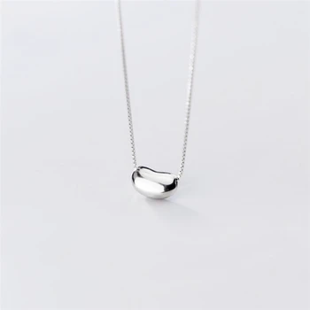 Sole Memory Lucky Cute Smooth Cool Miss Bean 925 Sterling Silver Clavicle Chain Female Necklace SNE574
Sole Memory Lucky Cute Smooth Cool Miss Bean 925 Sterling Silver Clavicle Chain Female Necklace SNE574