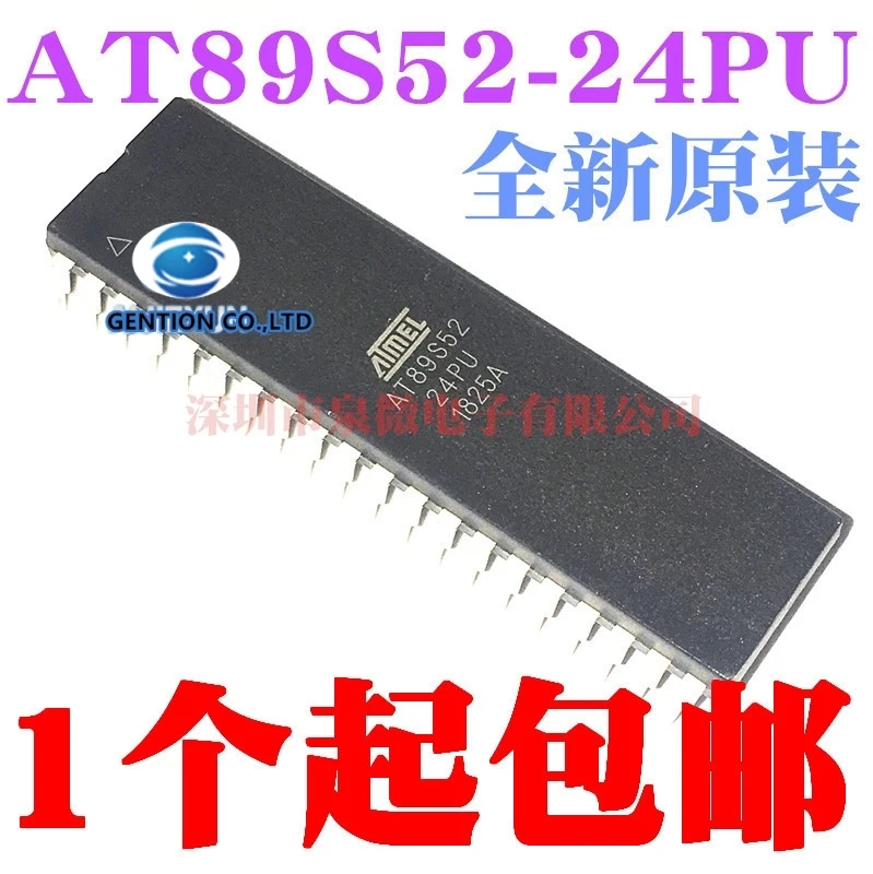 5 шт. AT89S52-24PU 24 шт. 8-битный флэш-памяти микроконтроллера AT89S52 devices-DIP4 в наличии 100% новый и оригинальный
5 шт. AT89S52-24PU 24 шт. 8-битный флэш-памяти микроконтроллера AT89S52 devices-DIP4 в наличии 100% новый и оригинальный