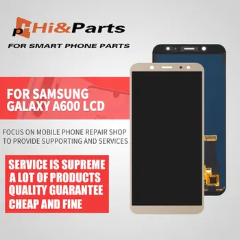 5.6" LCD For SAMSUNG Galaxy A6 2018 A600 LCD Display Touch Screen Digitizer Assembly A600F A600FN SM-A600FN/DS LCD
5.6" LCD For SAMSUNG Galaxy A6 2018 A600 LCD Display Touch Screen Digitizer Assembly A600F A600FN SM-A600FN/DS LCD
