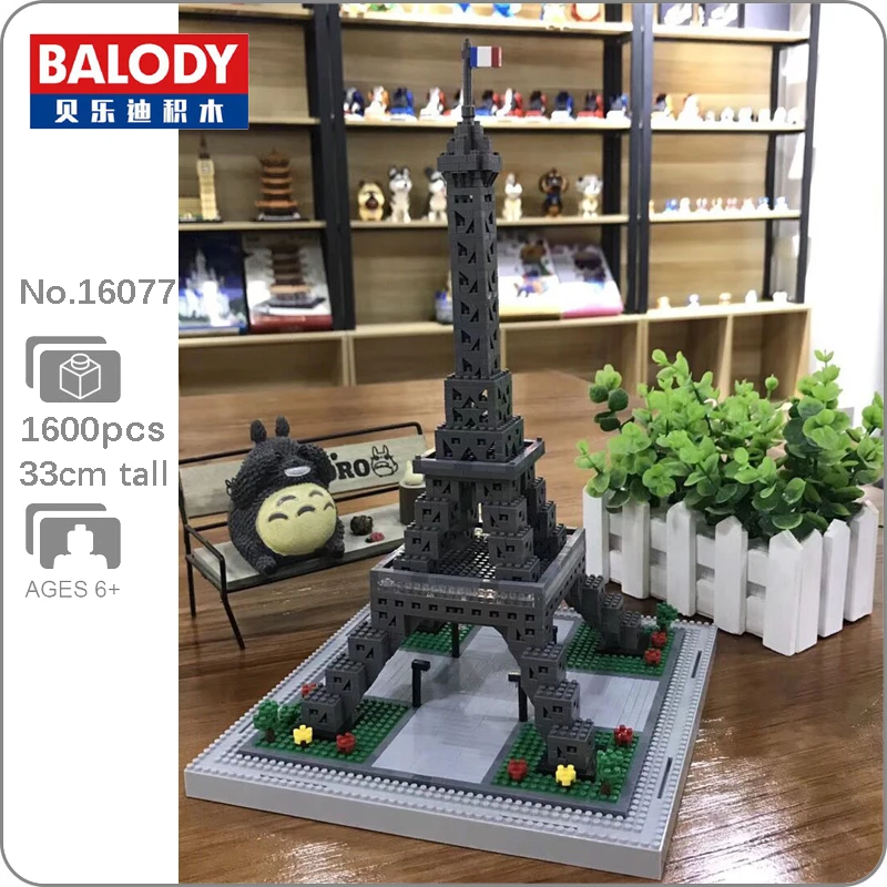 Balody World Architecture Paris Eiffel Tower Building Blocks Mini Diamond Blocks Bricks Building Toy 3D Model Toys for Boys Gift
Balody World Architecture Paris Eiffel Tower Building Blocks Mini Diamond Blocks Bricks Building Toy 3D Model Toys for Boys Gift