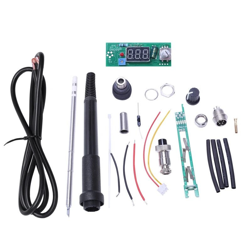 Фото Best Digital Soldering Iron Station Temperature Controller Kits for HAKKO T12 Handle  | Паяльные станции (4001012315315)