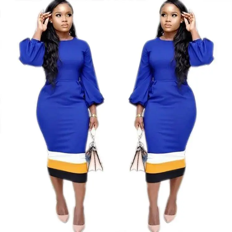 1014 Hot Selling Europe And America WOMEN'S Dress Long Sleeve Joint Crew Neck Dress
1014 Hot Selling Europe And America WOMEN'S Dress Long Sleeve Joint Crew Neck Dress