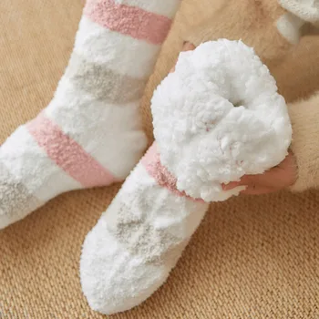 Home Women Girls Soft Bed Floor Socks Fluffy Warm Christmas Sock Cartoon Coral Velvet For Princess Holiday Birthday Gifts
Home Women Girls Soft Bed Floor Socks Fluffy Warm Christmas Sock Cartoon Coral Velvet For Princess Holiday Birthday Gifts