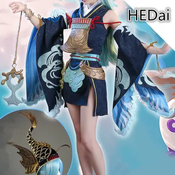 Onmyoji SP Goldfish Linghai Cosplay Costume Woman Sexy Dress Game Sets Kimono Outfits Party Costumes 
Onmyoji SP Goldfish Linghai Cosplay Costume Woman Sexy Dress Game Sets Kimono Outfits Party Costumes