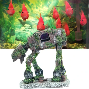 1pcs Emulation Autobot Robot Dog Resin Aquarium Landscape Decoration for Fish Tank Ornament Decor
1pcs Emulation Autobot Robot Dog Resin Aquarium Landscape Decoration for Fish Tank Ornament Decor
