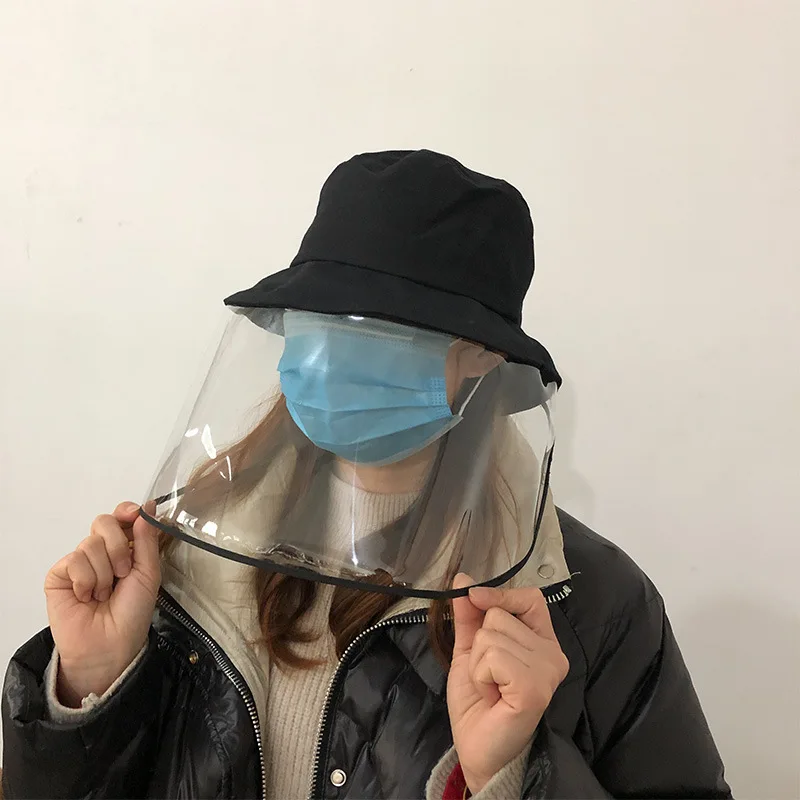 Hat Female Spring Summer Protective Cap Anti-Saliva Anti-droplet Anti-Virus Full Face Protection Mask Sun-resistant Bucket Hat
Hat Female Spring Summer Protective Cap Anti-Saliva Anti-droplet Anti-Virus Full Face Protection Mask Sun-resistant Bucket Hat