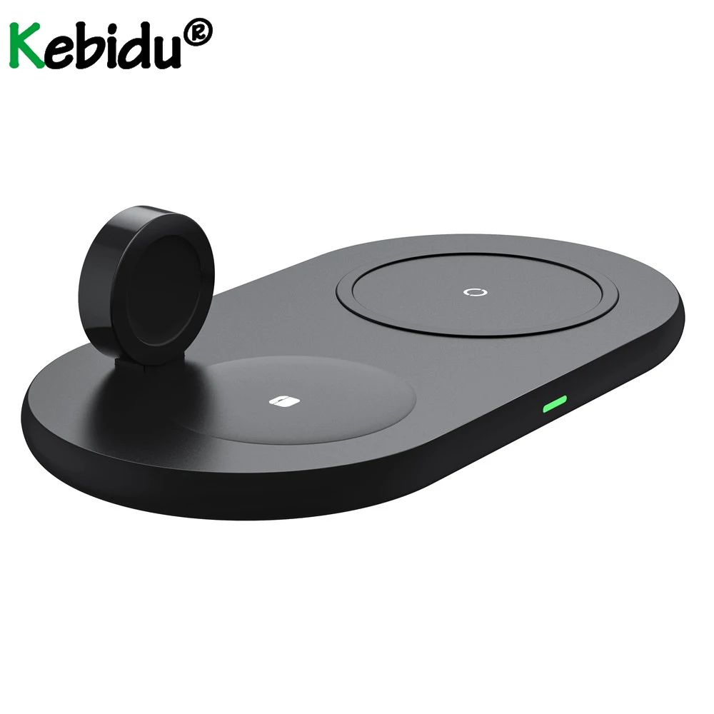 Newly 3 in 1 Wireless charger stand 15W fast charging base for Apple Watch iWatch 5 AirPods Pro 2 iPhone 13 12 XS XR X8 Z5A | Мобильные