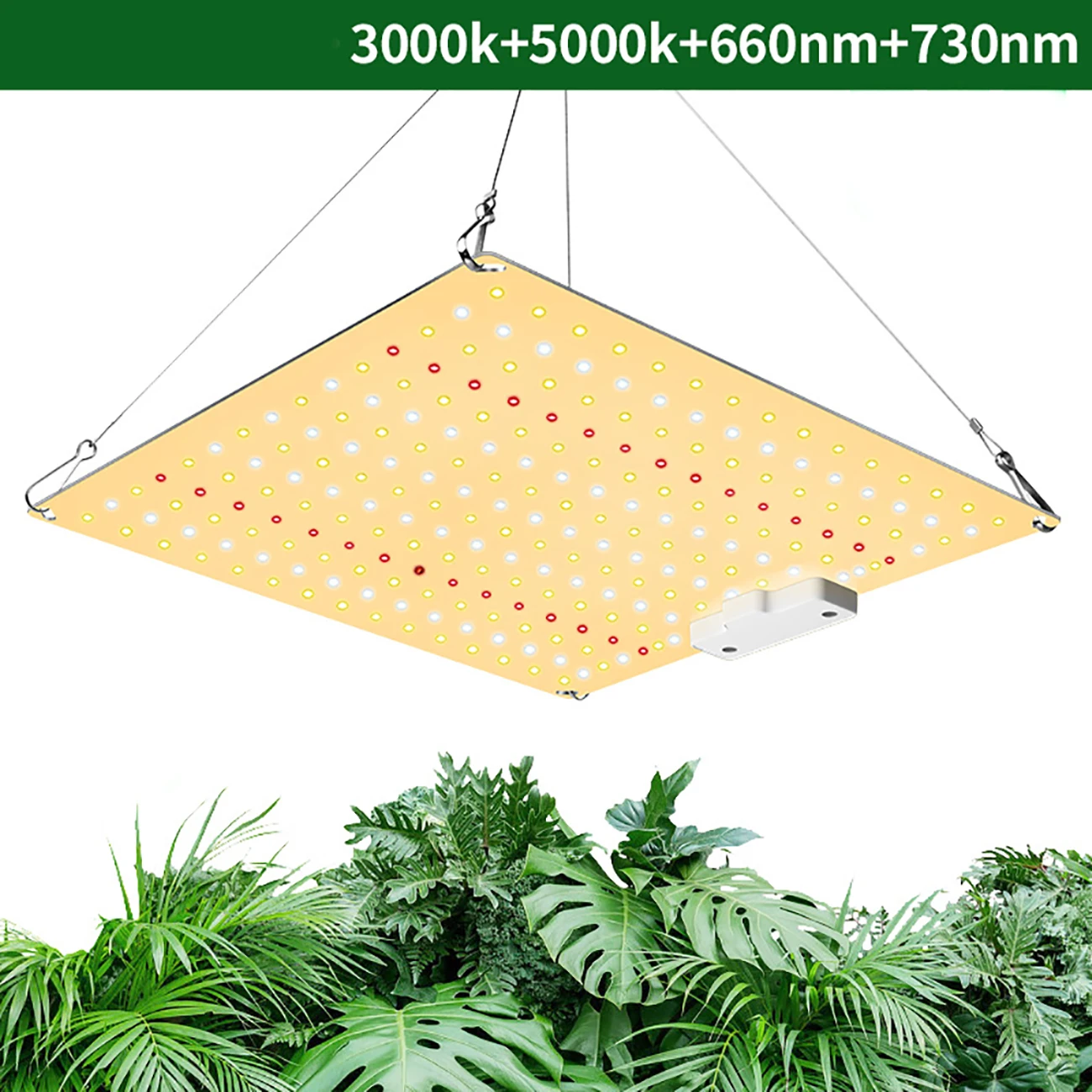 65W 225LED завода светать светильник Панель полный спектр Фито лампа EU/штепсельная