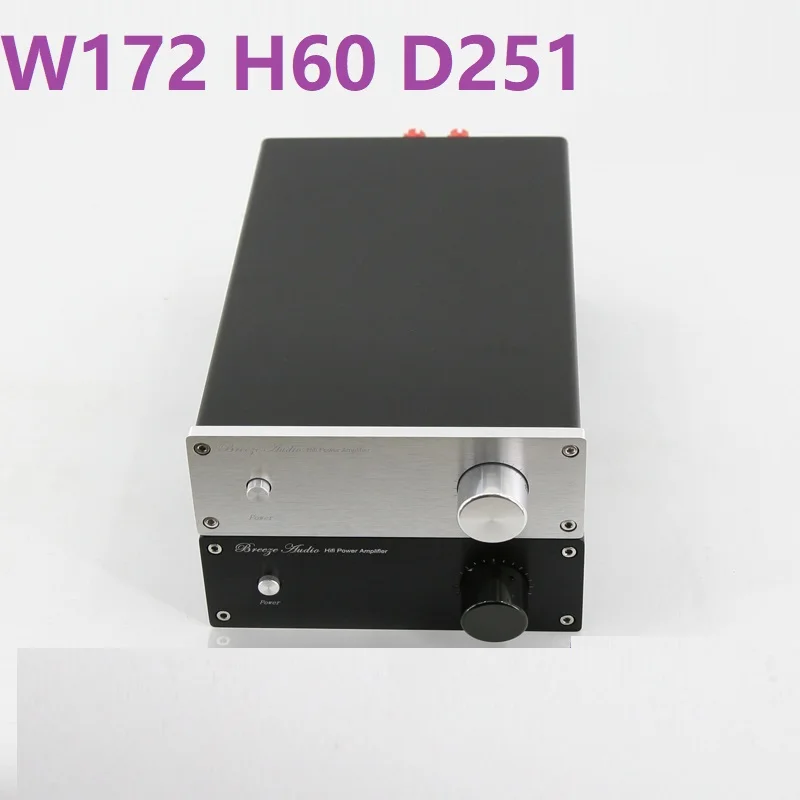 Усилитель мощности BRZHIFI W172 * H 60 * D251mm, предусилитель, алюминиевая основа для усилителя мощности
Усилитель мощности BRZHIFI W172 * H 60 * D251mm, предусилитель, алюминиевая основа для усилителя мощности