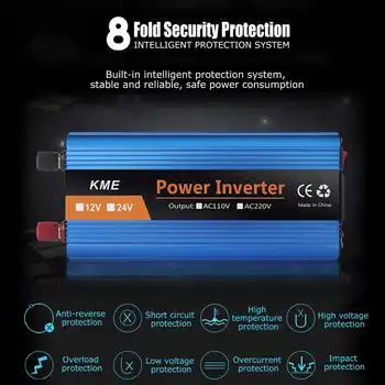 Car Inverter 12V 220V 5000W Power Inverter Voltage Convertor Transformer 12/24V to 220V Inversor Modified Sine Wave
Car Inverter 12V 220V 5000W Power Inverter Voltage Convertor Transformer 12/24V to 220V Inversor Modified Sine Wave