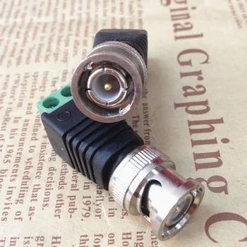 Cable Lead Connector Cord Camera Male Coax CAT5 To Coaxial CCTV Video Balun BNC Adapter 10X Lots New
Cable Lead Connector Cord Camera Male Coax CAT5 To Coaxial CCTV Video Balun BNC Adapter 10X Lots New