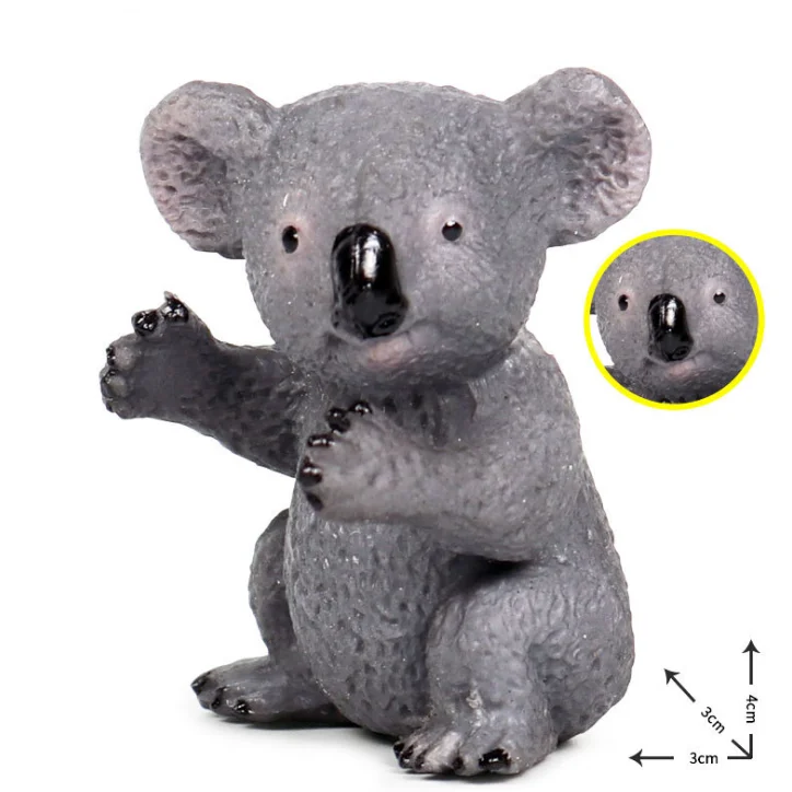 simulation forest wild plastic animals figure model alpaca