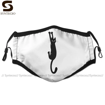 Cartoon Mouth Face Mask Black Cat Holding On Facial Mask Kawai Cool with 2 Filters for Adult
Cartoon Mouth Face Mask Black Cat Holding On Facial Mask Kawai Cool with 2 Filters for Adult