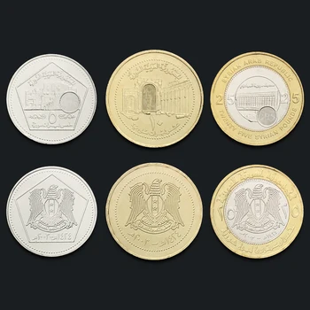 Syria 3 Set 3 New Genuine Original Coins 100% Real Collect Issuing Coins Unc Aisa
Syria 3 Set 3 New Genuine Original Coins 100% Real Collect Issuing Coins Unc Aisa