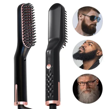 Adjustable Temperature Electric Beard Hair Straightener Comb for Men Women Home Traveling Beard Hair Styling Machine
Adjustable Temperature Electric Beard Hair Straightener Comb for Men Women Home Traveling Beard Hair Styling Machine