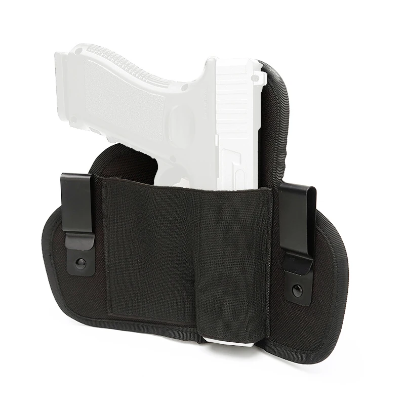 

Tactical Pancake IWB Gun Holster Concealed Carry Neoprene Holsters Pistol Pouch for Glock 17 19 26 compact to full size handguns