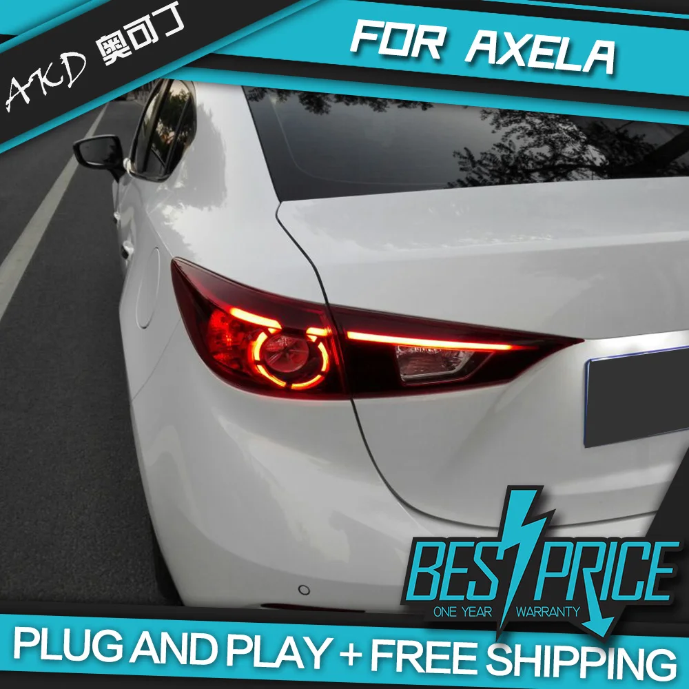 АКД автомобильного тюнинга задних фонарей задние фонари для Mazda 3 Mazda3 Axela 2014