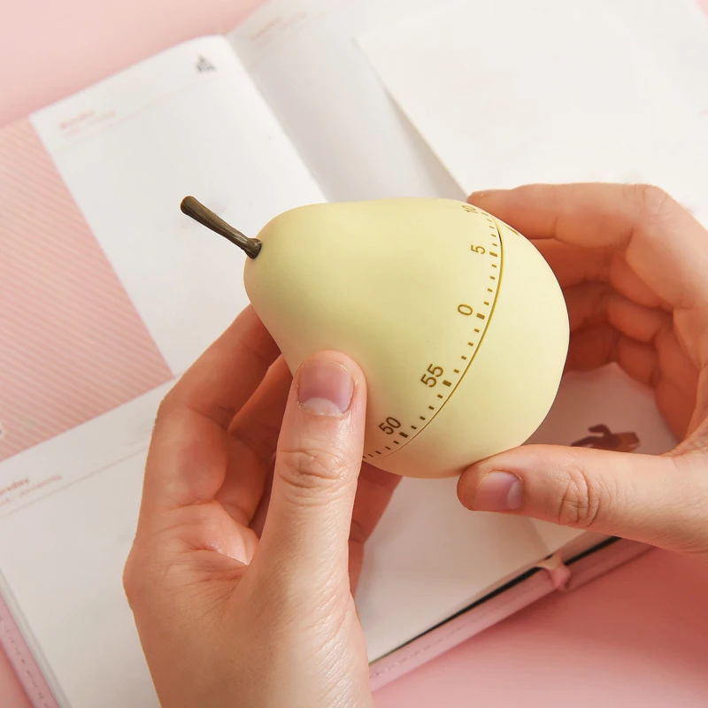 Pear Modeling Dial Timer Creative Mechanical Timers 60 Minutes Cooking Time Reminder Kitchen Tools
Pear Modeling Dial Timer Creative Mechanical Timers 60 Minutes Cooking Time Reminder Kitchen Tools