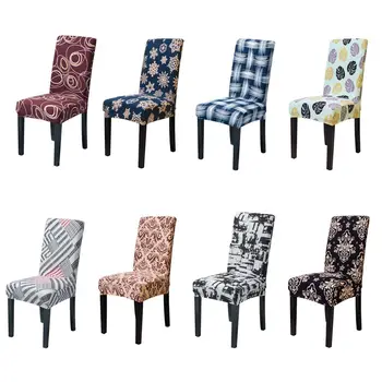 New Floral Printing Elastic Chair Cover Home Decor Dining Spandex Decoration Covering Office Banquet chair Covers Removable 
New Floral Printing Elastic Chair Cover Home Decor Dining Spandex Decoration Covering Office Banquet chair Covers Removable