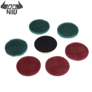 DANIU 10mm Sanding Pad with 6pcs 100mm Round Fiber Polishing Pad Sanding Wheel Abrasive Tool Set For Polishing Tools
DANIU 10mm Sanding Pad with 6pcs 100mm Round Fiber Polishing Pad Sanding Wheel Abrasive Tool Set For Polishing Tools