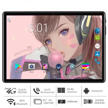 Free shipping 5G WiFi 10 inch Octa Core tablet 3GB RAM+32GB ROM Android 9 OS 1280x800 HD IPS Screen 5.0MP Camera 4G FDD LTE GPS
Free shipping 5G WiFi 10 inch Octa Core tablet 3GB RAM+32GB ROM Android 9 OS 1280x800 HD IPS Screen 5.0MP Camera 4G FDD LTE GPS