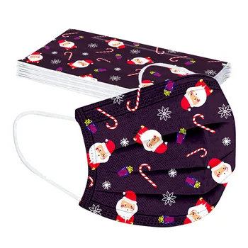 50pc Children's Mask Disposable Christmas Printed Breathable Protective Mouth Face Mask 3 Layers Ply Filter Earloops Mouth Mask
50pc Children's Mask Disposable Christmas Printed Breathable Protective Mouth Face Mask 3 Layers Ply Filter Earloops Mouth Mask