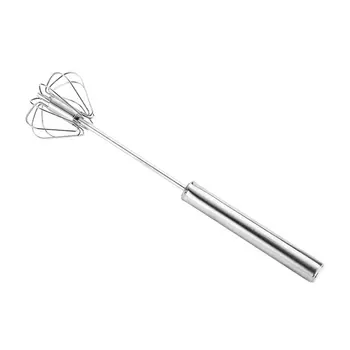 Semi-automatic Stainless Steel Balloon Wire Whisk Egg Beater Hand Push Mixer Baking Utensil Cream Mixer Kitchen Tools 
Semi-automatic Stainless Steel Balloon Wire Whisk Egg Beater Hand Push Mixer Baking Utensil Cream Mixer Kitchen Tools