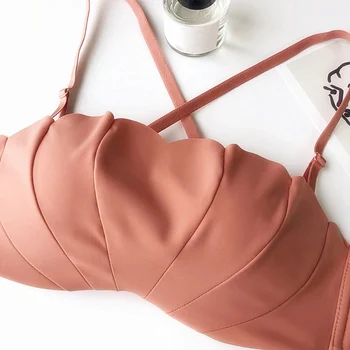 Gather Wire Free Smooth Padded Bra Bralette Panty Lingerie Set Seamless Push Up Bra Set Half Cup
Gather Wire Free Smooth Padded Bra Bralette Panty Lingerie Set Seamless Push Up Bra Set Half Cup