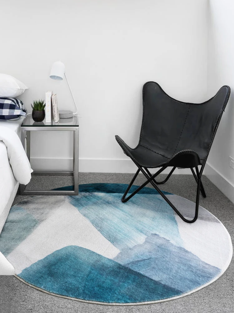 Postmodern simple soft circular carpet Nordic living room tea table, sofa, mattress, cloakroom, bedside carpet
Postmodern simple soft circular carpet Nordic living room tea table, sofa, mattress, cloakroom, bedside carpet