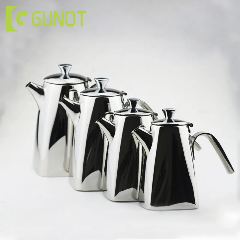 GUNOT Stainless Steel Coffee Maker Kettle Mocha Pot Coffee Percolators Kettle Pot Pitcher Tea Percolator Teapot Barista Tools
GUNOT Stainless Steel Coffee Maker Kettle Mocha Pot Coffee Percolators Kettle Pot Pitcher Tea Percolator Teapot Barista Tools