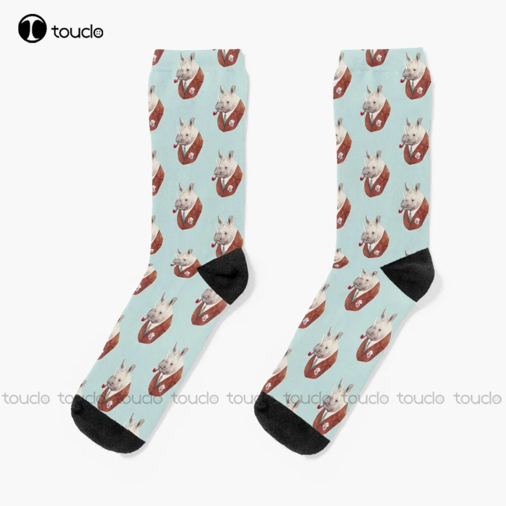 New Rhinoceros Funny Animals Socks Long Socks For Women Personalized Custom Unisex Adult Socks Popularity Gifts
New Rhinoceros Funny Animals Socks Long Socks For Women Personalized Custom Unisex Adult Socks Popularity Gifts