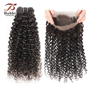 Bobbi Collection Jerry Curly 2/3 Bundles with Frontal 360 Lace Frontal with Bundle Indian Non Remy Human Hair Natural Brown
Bobbi Collection Jerry Curly 2/3 Bundles with Frontal 360 Lace Frontal with Bundle Indian Non Remy Human Hair Natural Brown