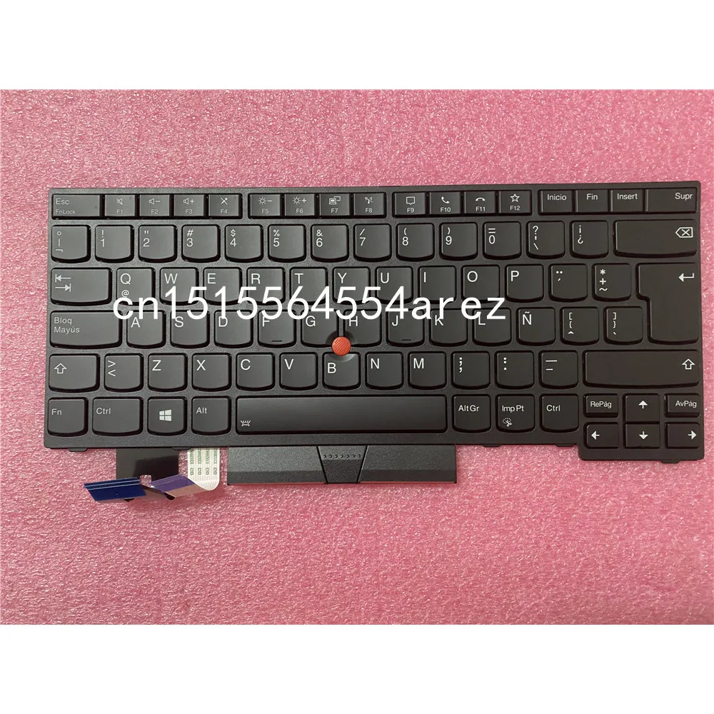 New/Orig LA Latin Spain Backlit Keyboard for Lenovo Thinkpad T14 P14S Gen 1 Gen 2 5N20V43763 5N20V44051 5N20V44195 5N20V43907
New/Orig LA Latin Spain Backlit Keyboard for Lenovo Thinkpad T14 P14S Gen 1 Gen 2 5N20V43763 5N20V44051 5N20V44195 5N20V43907
