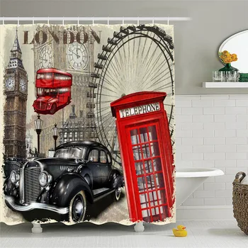 Rustic Shower Curtains Printed Europe Big Ben and Tower Polyester Material Printing Has The Function of Waterproof and Mildew
Rustic Shower Curtains Printed Europe Big Ben and Tower Polyester Material Printing Has The Function of Waterproof and Mildew