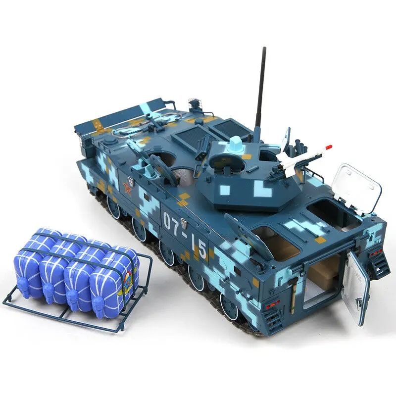 1/24 ZBD-03 Paratroopers Metal Car Ocean Camouflage Armored Tank Static Model
1/24 ZBD-03 Paratroopers Metal Car Ocean Camouflage Armored Tank Static Model