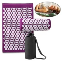 VIP Massage Mat Acupressure Mat Yoga Lotus Spike Relieve Back Body Pain Spike Applicator Yoga Mat Bag Pranamat
VIP Massage Mat Acupressure Mat Yoga Lotus Spike Relieve Back Body Pain Spike Applicator Yoga Mat Bag Pranamat