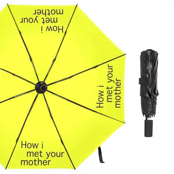 8 Ribs Yellow Umbrella How I Met Your Mother Anti UV Paraguas Sun Umbrellas Female Three Folding Umbrella Rain Women
8 Ribs Yellow Umbrella How I Met Your Mother Anti UV Paraguas Sun Umbrellas Female Three Folding Umbrella Rain Women