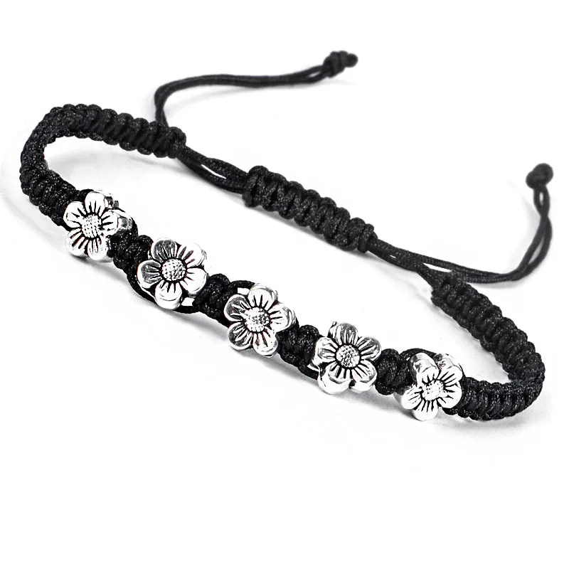 Trendy Weave Rope Bracelet Unisex Antique Silver Adjustable Boho Braslet Cute Animal Seashell Braclet Friendship Bracelets Gift
Trendy Weave Rope Bracelet Unisex Antique Silver Adjustable Boho Braslet Cute Animal Seashell Braclet Friendship Bracelets Gift