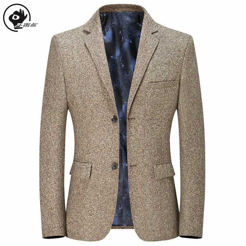 Little Raindrop Suit Jacket Brand Mens Spring Autumn Solid Casual British Stylish Blazers Single Breasted Khaki Blazer Men
Little Raindrop Suit Jacket Brand Mens Spring Autumn Solid Casual British Stylish Blazers Single Breasted Khaki Blazer Men