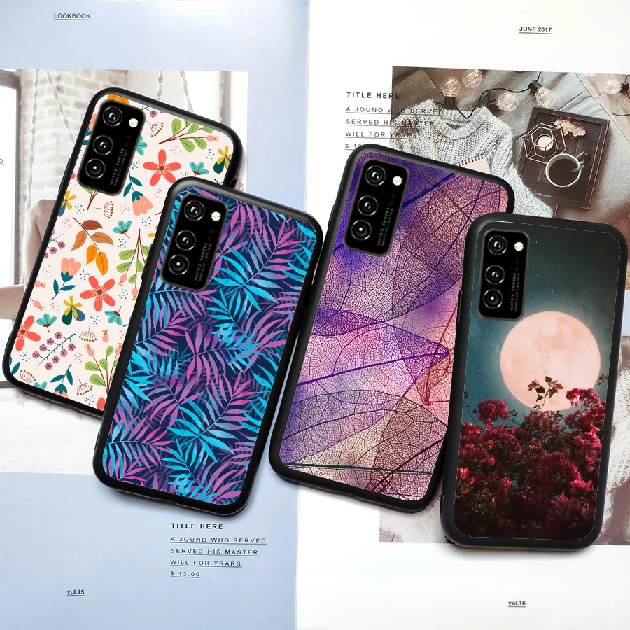 Чехол для Huawei P20 Pro Lite P30 Honor 20 10 10i 20i V20 V30 20S MAR LX1H черный силиконовый мягкий